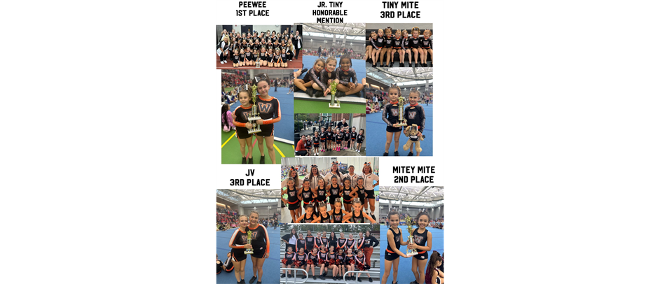 Cheer Excels at State Competition - 2023