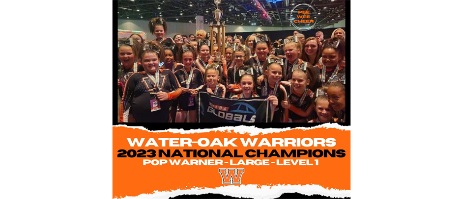 2023 National Champions (PW Large - Level 1) - Pee Wee Cheer