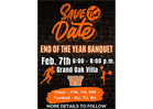 End-of-the-Year Banquet (Younger Athletes)